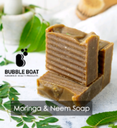 Bubbeboat Moringa & Neem Soap | Nourishing & antibacterial