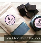 BubbleBoat Dark Chocolate Face Pack | Clay pack for blemishes | High on minerals and antioxidants |Fights free radicals | Improves skin texture | 85gms