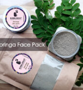BubbleBoat Moringa Face Pack | Natural pack for dry skin | Slows down aging | Prevents free radicals | Protects from UV damage | 85gms